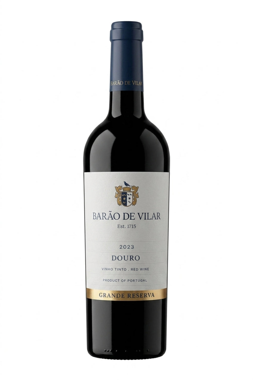 Garrafa de Vinho Tinto Barão de Vilar Grande Reserva 2023 Douro DOC