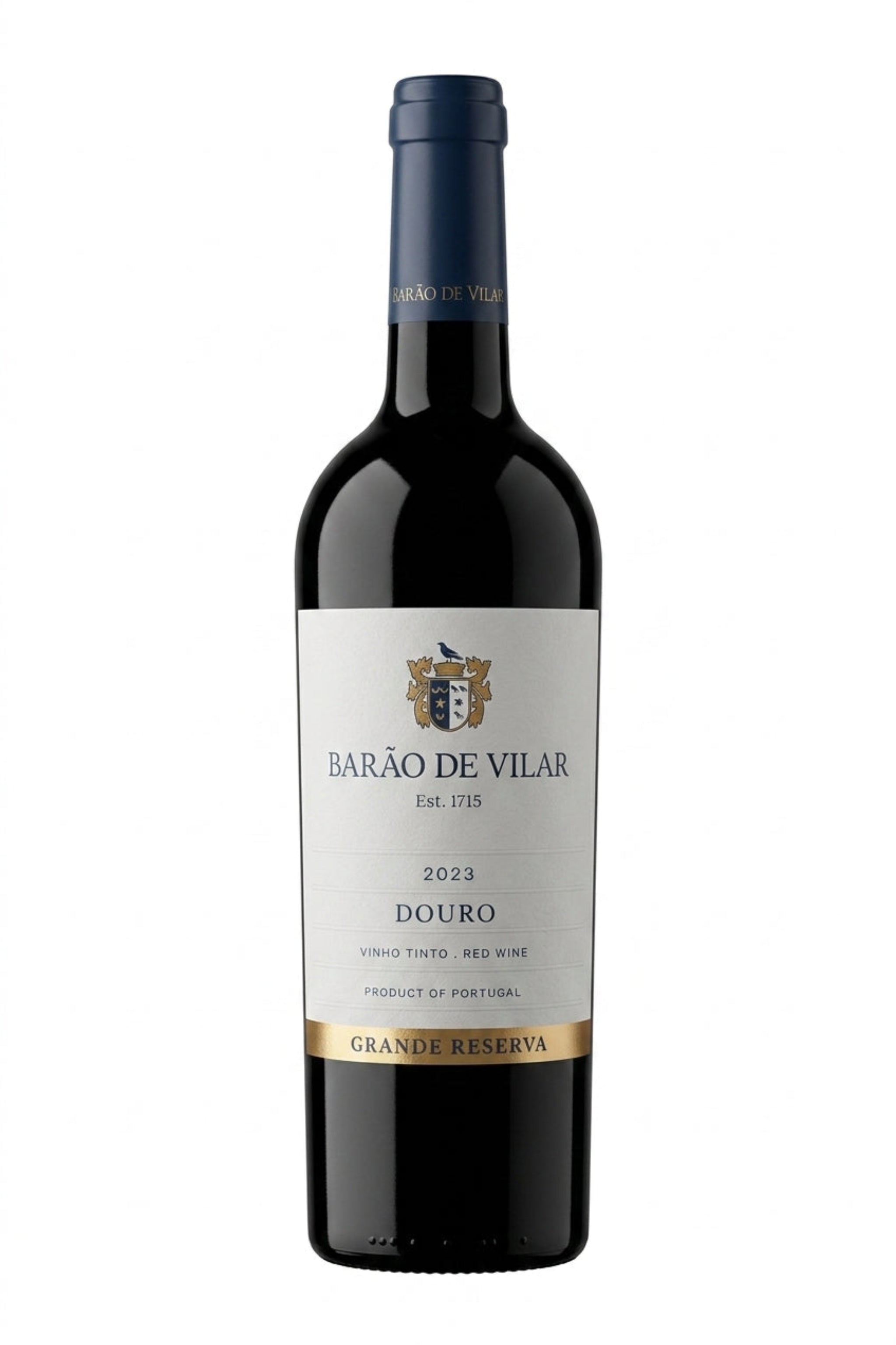 Garrafa de Vinho Tinto Barão de Vilar Grande Reserva 2023 Douro DOC