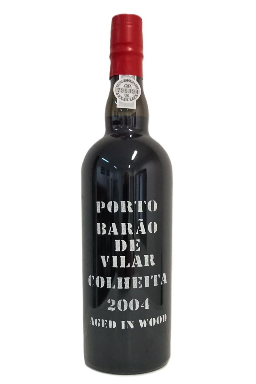 Garrafa Porto Colheita 2004 Barão de Vilar edição especial
