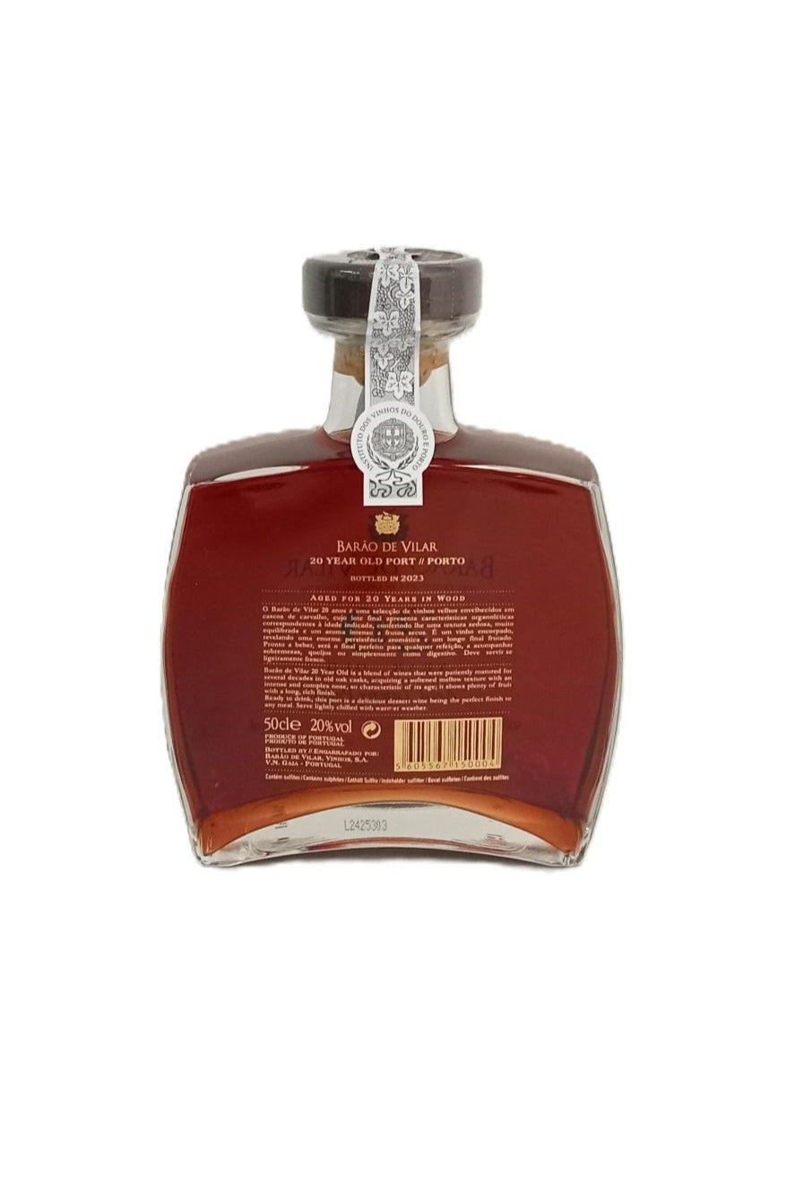 Barão de Vilar Porto 20 Anos Garrafa Calisto