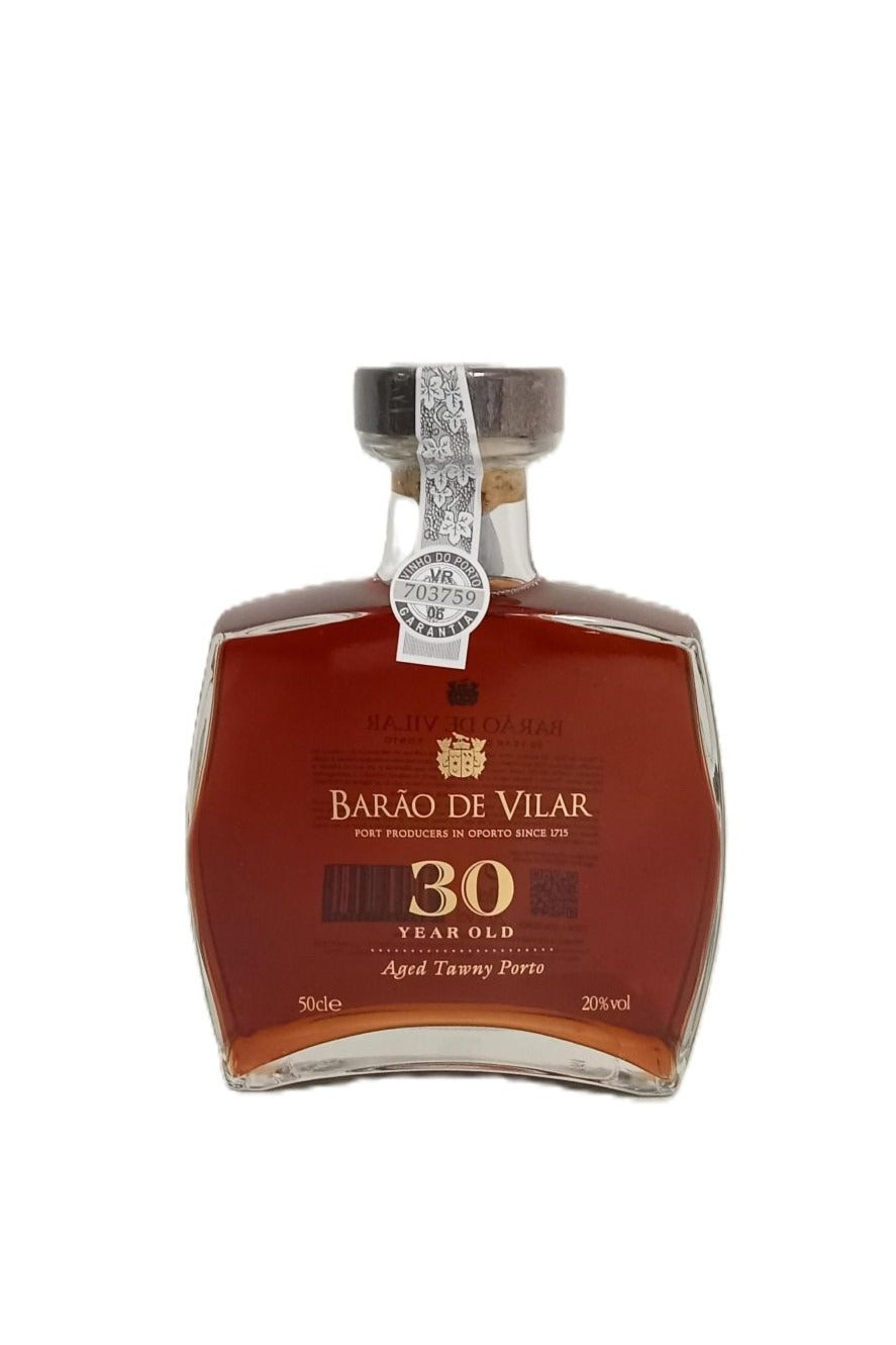 Garrafa Porto Tawny Barão de Vilar 30 Anos 50cl envelhecido