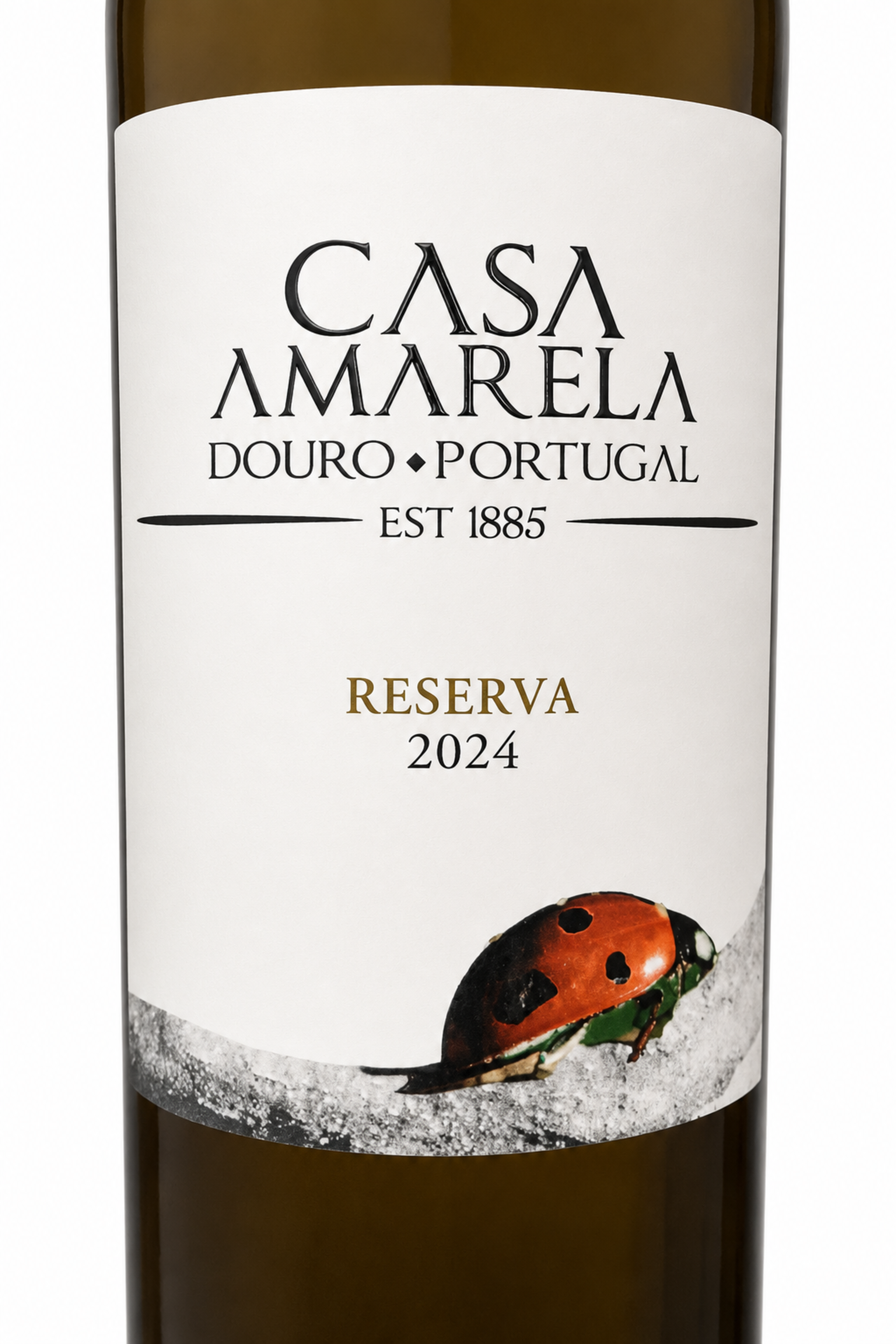Rótulo Casa Amarela Reserva Branco 2024 – Quinta da Casa Amarela, Douro, Peso da Régua / Lamego
