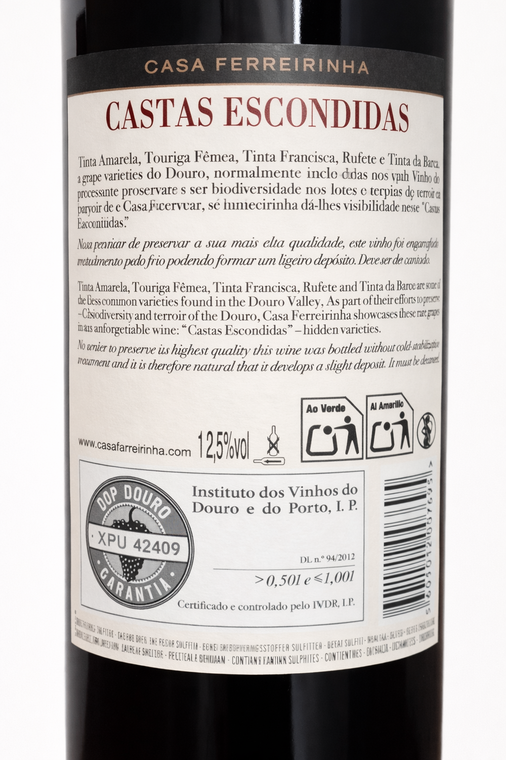 Casa Ferreirinha Castas Escondidas 2022