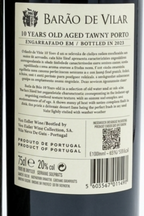 Porto Tawny 10 Anos Barão de Vilar