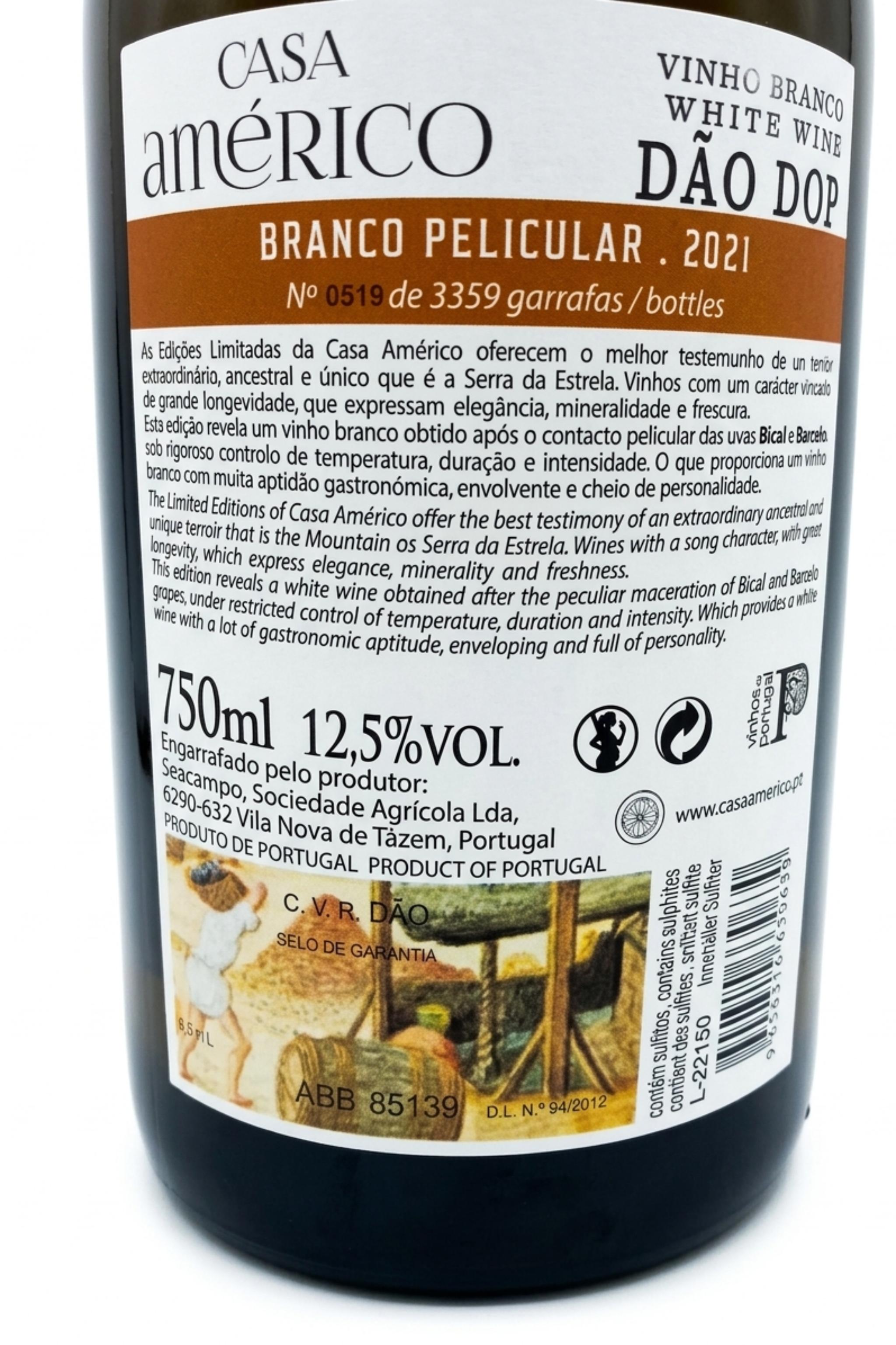 Casa Américo Branco Pelicular 2021 – Edição Limitada