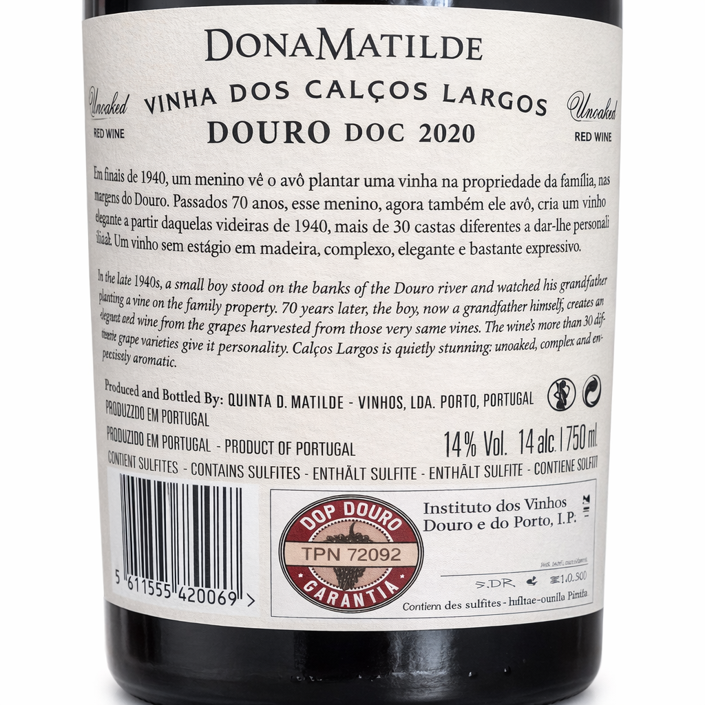 Dona Matilde Vinha dos Calços Largos 2020