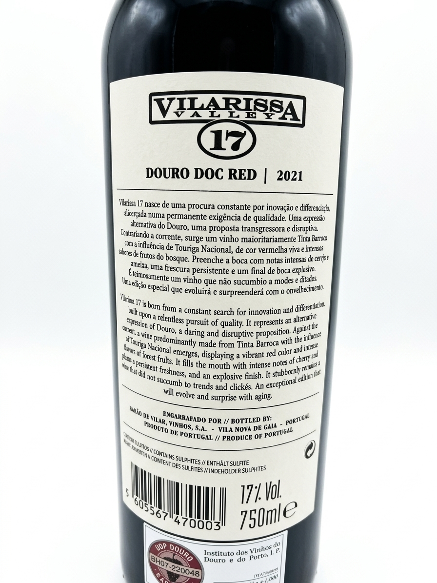 Vilarissa Valley 17 Douro DOC 2021