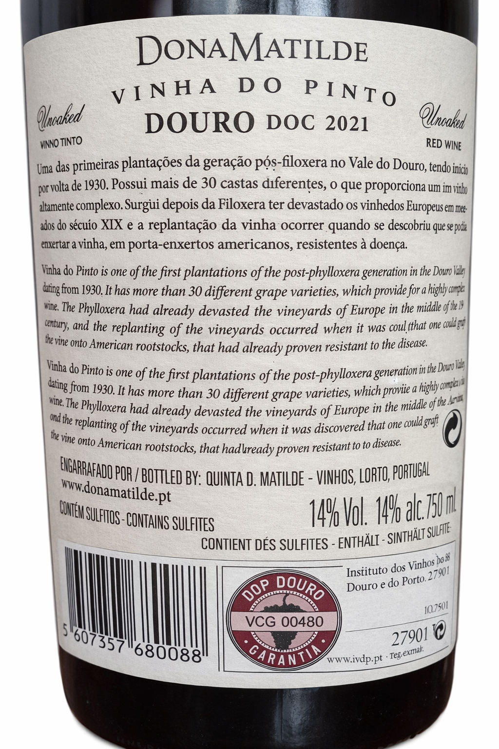 Dona Matilde Vinha do Pinto 2021
