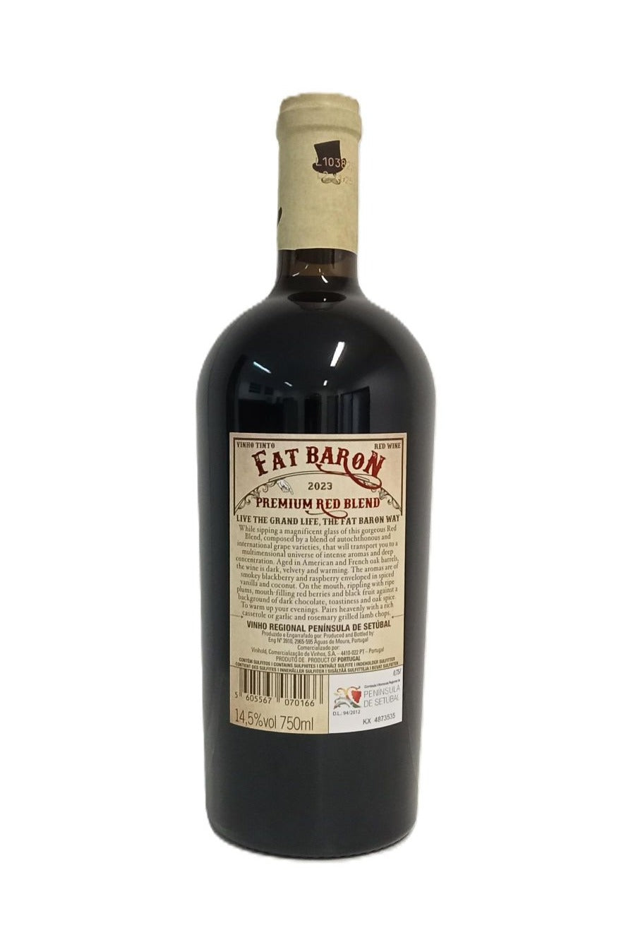 Contra-rótulo Fat Baron Premium Red 2023
