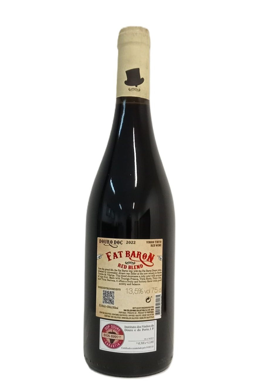 Contra-rótulo Fat Baron Red Blend 2022
