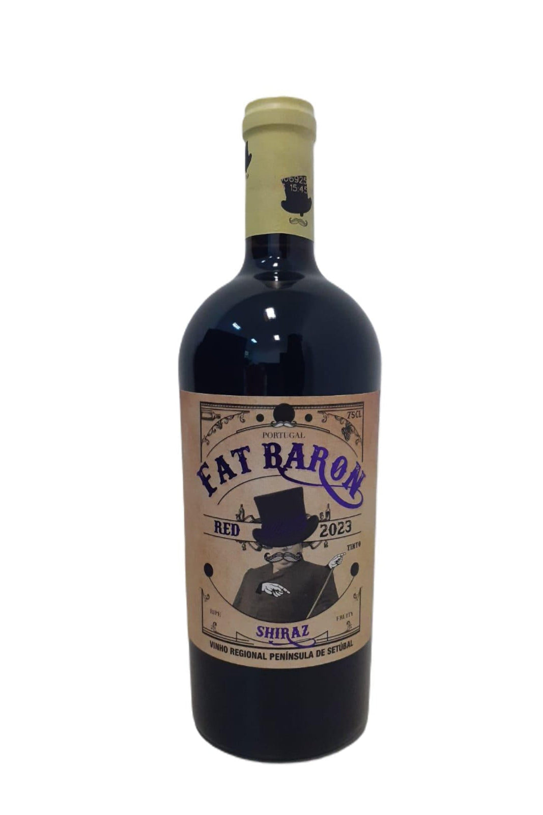 Garrafa Fat Baron Shiraz Tinto 2024 75cl frutado
