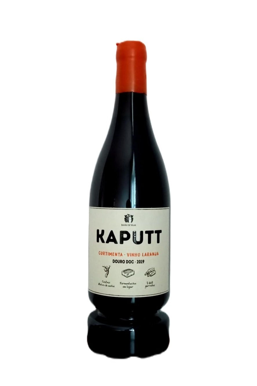 Garrafa Kaputt Curtimenta Vinho Laranja 2019 orange wine
