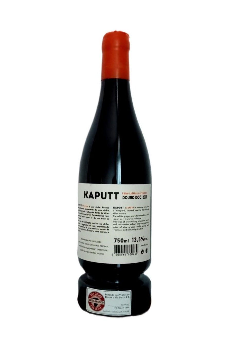 Contra-rótulo Kaputt Vinho Laranja 2019
