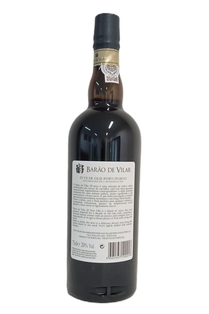Porto Tawny 20 Anos Barão de Vilar