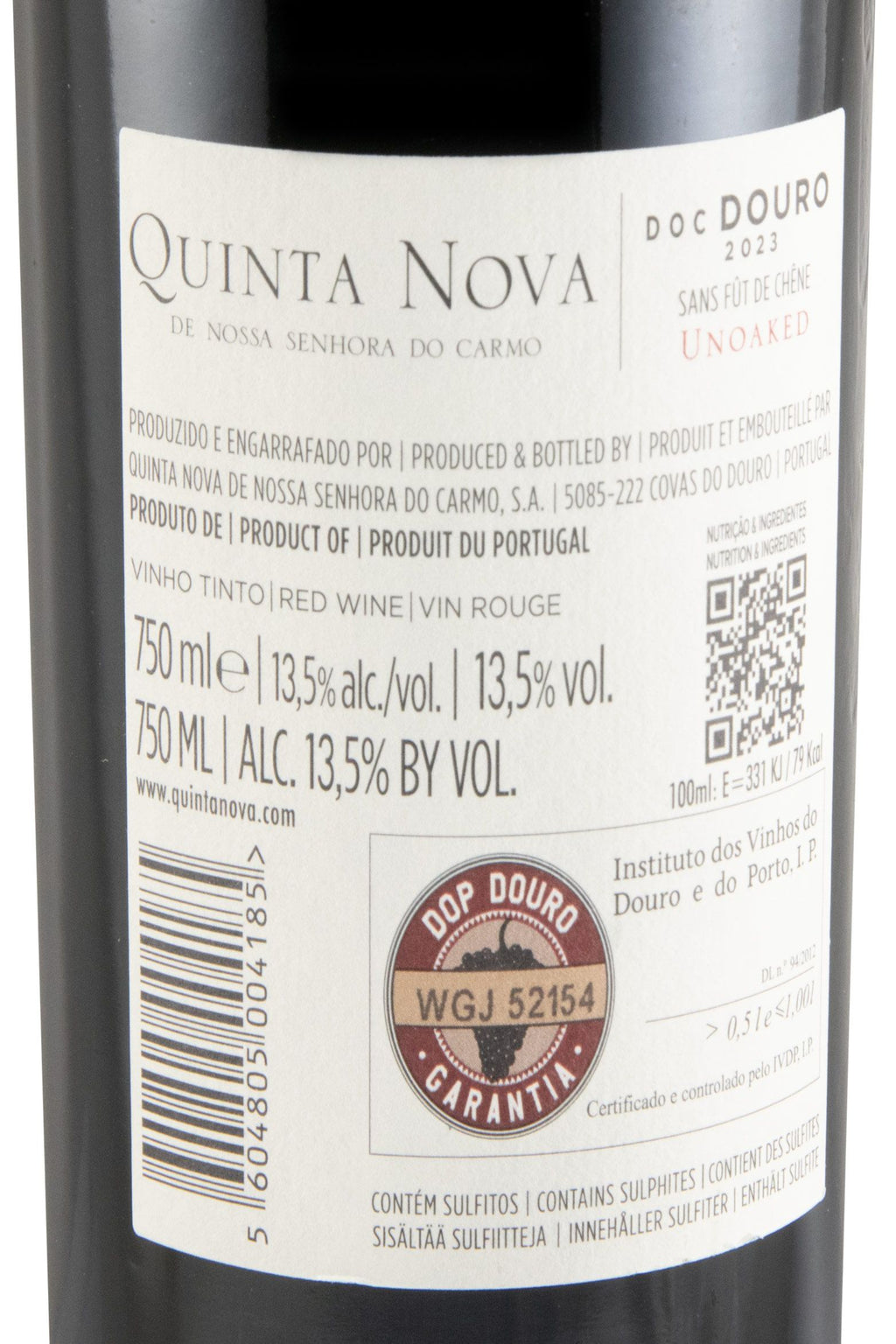 Quinta Nova Unoaked Tinto 2023