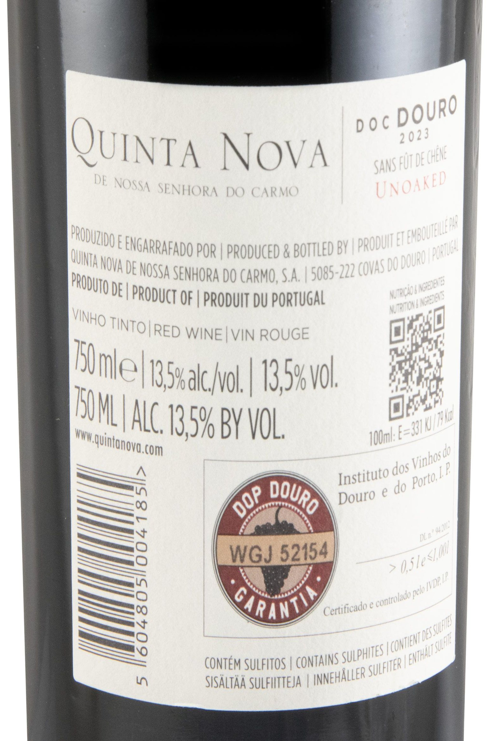 Quinta Nova Unoaked Tinto 2023