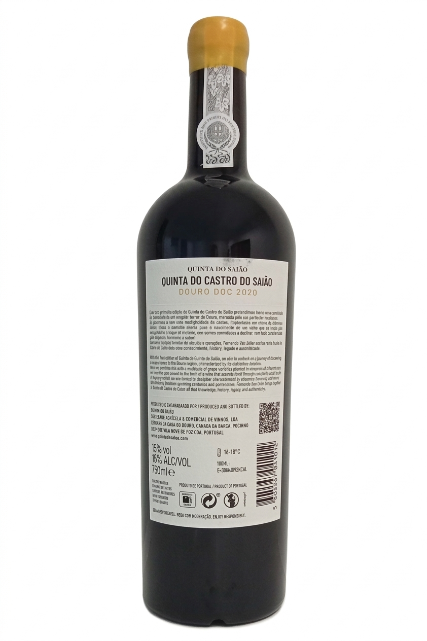 Quinta do Castro do Saião 2020 - Vinho Tinto Douro Superior DOC Edição Limitada e Numerada, Fernando Van Zeller, 75cl
