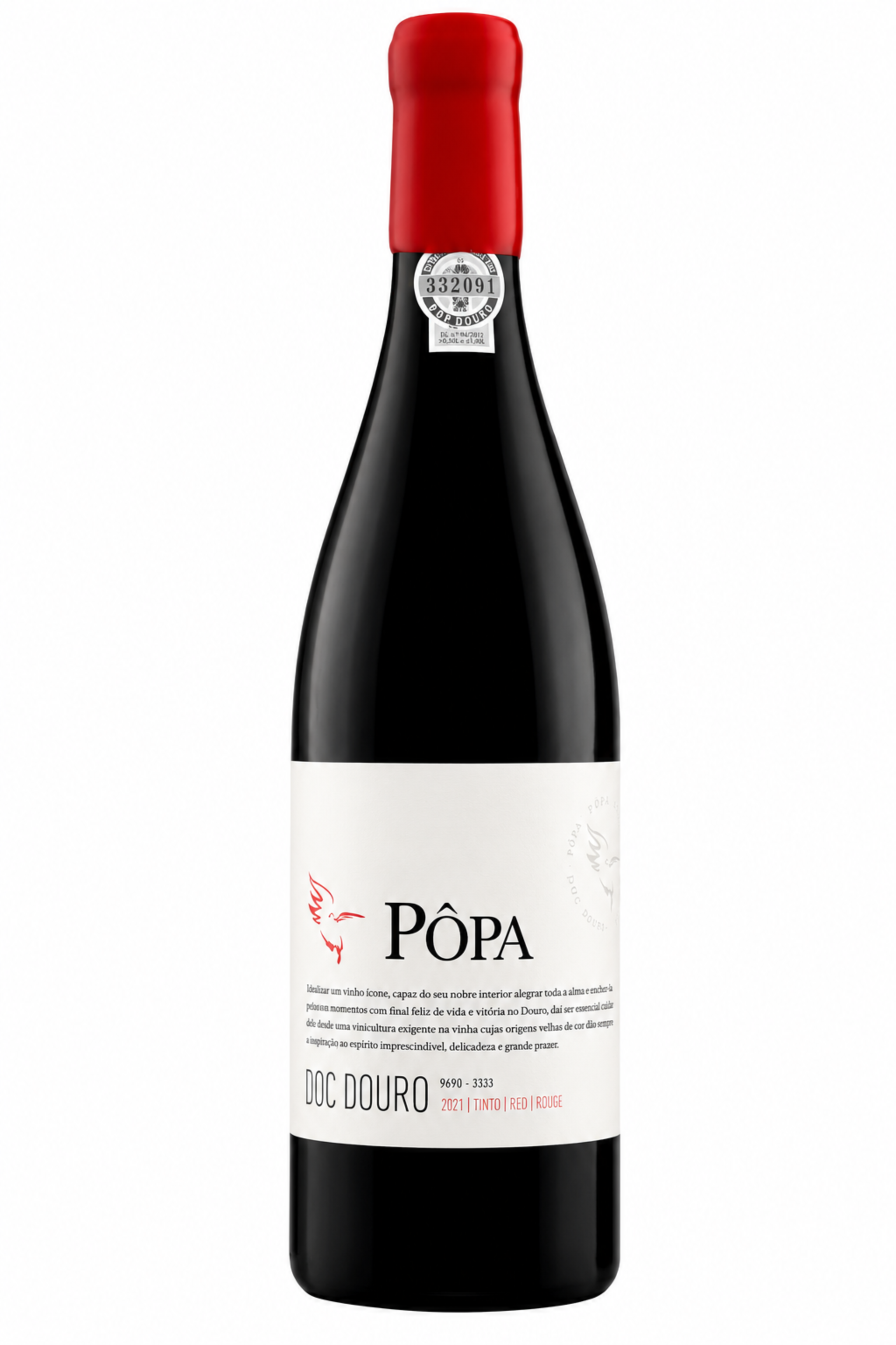  Bastardo by Pôpa 2021 Quinta do Pôpa Douro DOC tinto rótulo frente