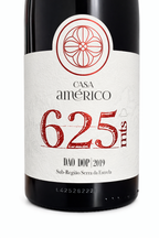 Rótulo Casa Américo 625 mts - Vinho tinto de altitude 2019
