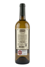 Contra-rótulo da garrafa Burro Sorridente Branco 2024, Douro DOC — informação sobre castas, produtor Barão de Vilar e selo de garantia DOC Douro, 75cl

