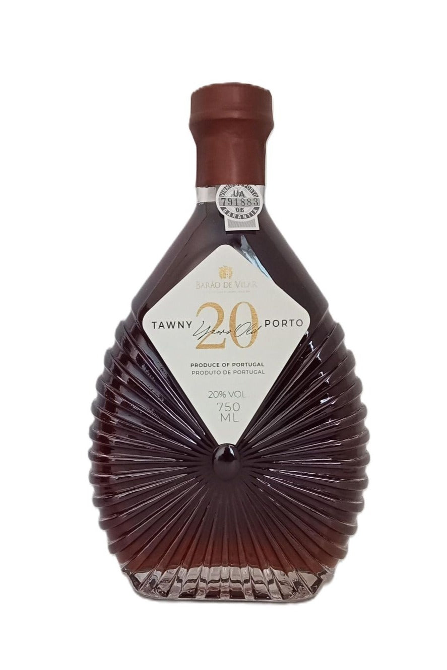 Garrafa Porto Tawny Barão de Vilar 20 Anos 75cl
