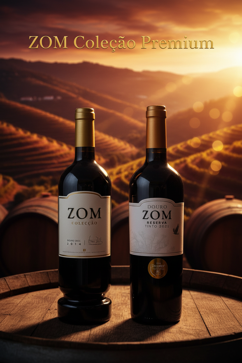 Pack ZOM Coleção Tinto - Vinhos Premium para Momentos Especiais