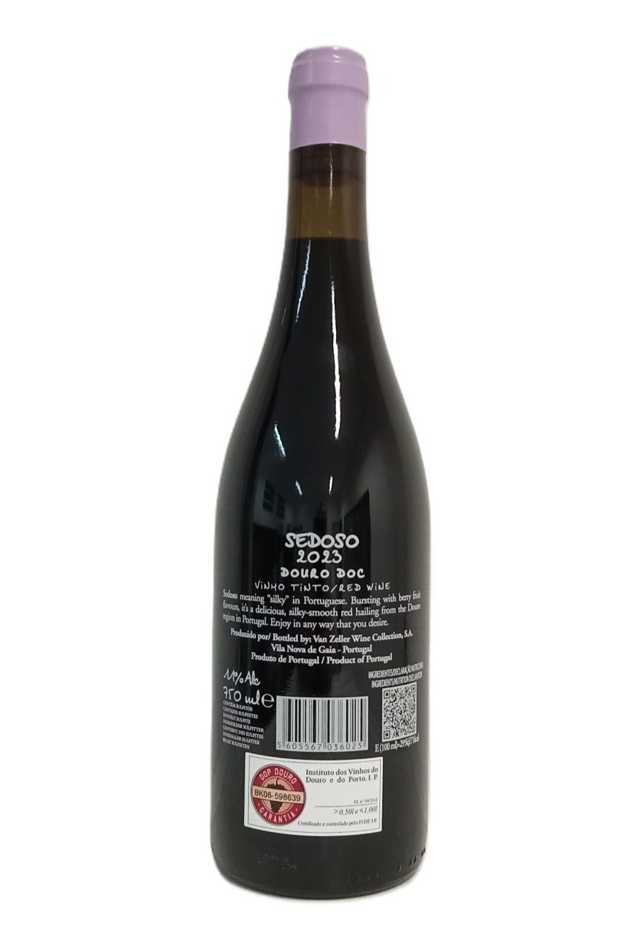 Contra-rótulo Sedoso Douro 2023
